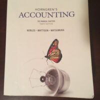 Full Download Manual Solution for Horngren's Accounting, The Financial Chapters (10th Edition) 10 by Tracie L. Miller-Nobles, Brenda L. Mattison, Ella Mae Matsumura