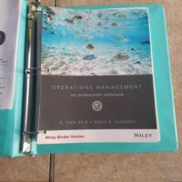Full Download Manual Solution for Operations Management: An Integrated Approach 6 by R. Dan Reid, Nada R. Sanders