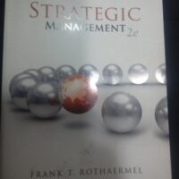 Manual Solution Strategic Management: Concepts 2 by Frank Rothaermel
