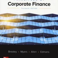 Manual Solution for Principles of Corporate Finance 14th by Richard A. Breadley, Stewart C. Myers, Franklin Allen, Alex Edmans