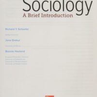 Manual Solutions for Sociology: A Brief Introduction 6 by Richard T. Schaefer, Bonnie Haaland