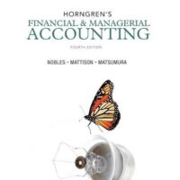 Full Download Test Bank Horngren's Financial & Managerial Accounting (4th Edition) 4 by Tracie L. Miller-Nobles, Brenda L. Mattison, Ella Mae Matsumura