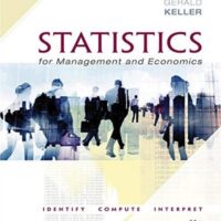 Full Download Manual Solution Statistics for Management and Economics (with XLSTAT Bind-in) 11 by Gerald Keller