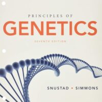 Manual Solution for Principles of Genetics 7 by D. Peter Snustad, Michael J. Simmons