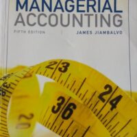 Full Download Test Bank Managerial Accounting 5th by James Jiambalvo