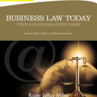 Full Download Manual Solution for Cengage Advantage Books: Business Law Today, The Essentials: Text and Summarized Cases 10 by Roger LeRoy Miller