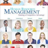 Manual Solution Human Resource Management 10 by Raymond Noe, John Hollenbeck, Barry Gerhart, Patrick Wright