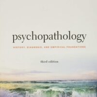 Full Download Manual Solution Psychopathology: History, Diagnosis, and Empirical Foundations 3 by