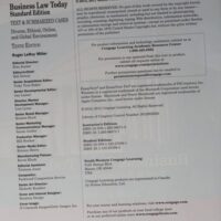 Manual Solution for Business Law Today, Standard: Text and Summarized Cases (Miller Business Law Today Family) 10 by Roger LeRoy Miller