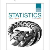 Manual Solution Statistics 11 by Robert S. Witte, John S. Witte