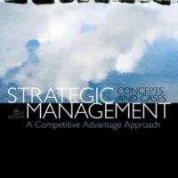 Full Download Manual Solution for Strategic Management: A Competitive Advantage Approach, Concepts & Cases (15th Edition) 15 by Fred R. David, Forest R. David
