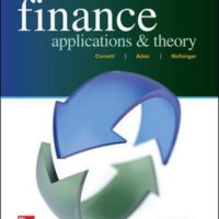 Full Download Manual Solution Finance: Applications and Theory (Mcgraw-hill / Irwin Series in Finance, Insurance and Real Estate) 4 by Marcia Cornett, Troy Adair, John Nofsinger