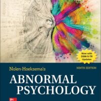 Full Download Manual Solution Nolen-Hoeksema's Abnormal Psychology 9 by Heather Jennings