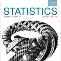 Full Download Manual Solution for Statistics 11 by Robert S. Witte, John S. Witte