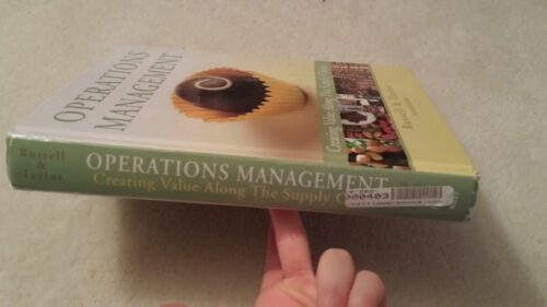 Full Download Test Bank Operations Management: Creating Value Along the Supply Chain, 7th Edition 7th by Roberta S. Russell, Bernard W. Taylor III