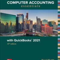 Manual Solution for Computer Accounting Essentials with QuickBooks 2021 10 by Carol Yacht, Matthew Lowenkron