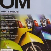 Full Download Manual Solution OM 4 (New, Engaging Titles from 4LTR Press) 4 by David A. Collier, James R. Evans