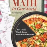 Full Download Manual Solution Math in Our World 2 by David Sobecki, Allan Bluman, Angela Schirck-Matthews