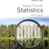 Full Download Manual Solution for Seeing Through Statistics 4 by Jessica M. Utts