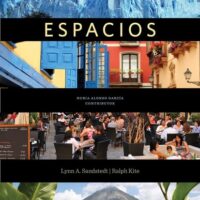 Manual Solutions for Espacios (World Languages) 1 by Nuria Alonso Garcia, Lynn A. Sandstedt, Ralph Kite