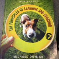 Manual Solution The Principles of Learning and Behavior 7 by Michael P. Domjan