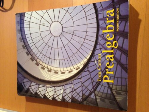 Full Download Manual Solution for Prealgebra 4 by Tom Carson