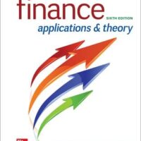 Manual Solution for Finance: Applications and Theory 6 by Marcia Cornett, Troy Adair, John Nofsinger
