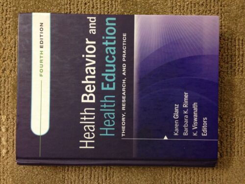 Full Download Manual Solution Health Behavior and Health Education: Theory, Research, and Practice 4 by
