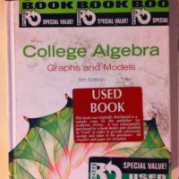 Manual Solutions for College Algebra: Graphs and Models (5th Edition) 5 by Marvin L. Bittinger, Judith A. Beecher, David J. Ellenbogen, Judith A. Penna