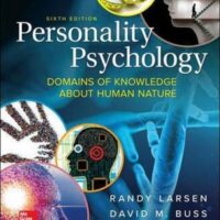Full Download Manual Solution for Personality Psychology: Domains of Knowledge About Human Nature 6 by Randy Larsen, David Buss