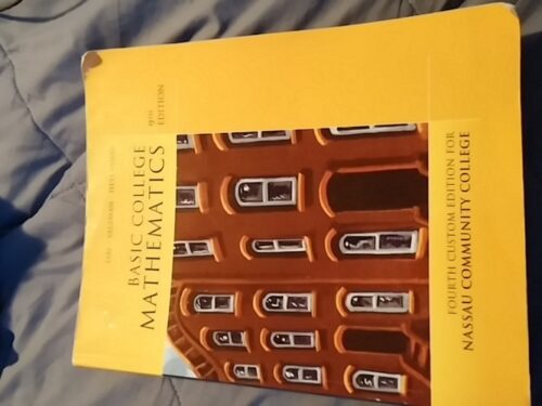 Manual Solution for Basic College Mathematics 9 by Margaret Lial, Stanley Salzman, Diana Hestwood