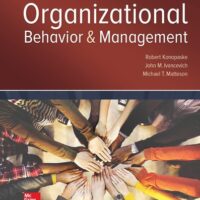 Manual Solutions for Organizational Behavior and Management 11 by Robert Konopaske, John Ivancevich, Michael Matteson