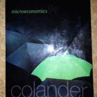 Full Download Manual Solution for Microeconomics (The Mcgraw-hill Series in Economics) 9 by David Colander