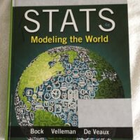 Manual Solution Stats Modeling the World, 4th Edition 4 by David Bock, Paul Velleman, Richard De Veaux