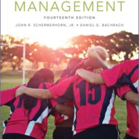 Full Download Manual Solution for Management 14 by John R. Schermerhorn Jr., Daniel G. Bachrach