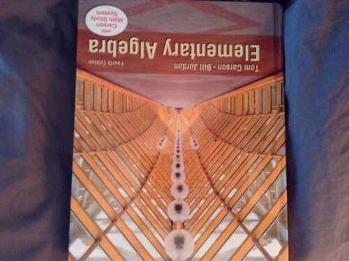 Manual Solution for Elementary Algebra 4 by Tom Carson, Bill Jordan