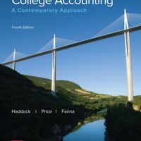 Manual Solutions for LooseLeaf for College Accounting: A Contemporary Approach 15 by M. David Haddock, John Price, Michael Farina