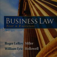 Full Download Test Bank Cengage Advantage Books: Business Law: Text and Exercises 7 by Roger LeRoy Miller, William E. Hollowell