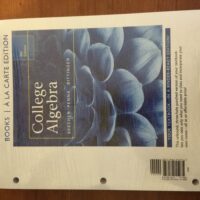 Full Download Manual Solution for College Algebra 5 by Judith Beecher, Judith Penna, Marvin Bittinger