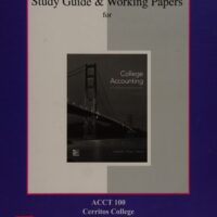 Manual Solution for College Accounting (A Contemporary Approach) - Standalone book 3 by M. David Haddock, John Price, Michael Farina