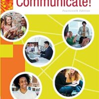 Full Download Test Bank Communicate! 14 by Kathleen S. Verderber, Rudolph F. Verderber, Deanna D. Sellnow