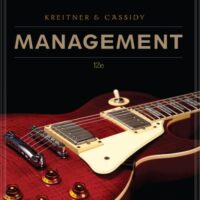 Full Download Test Bank Management 12 by Robert Kreitner, Charlene Cassidy