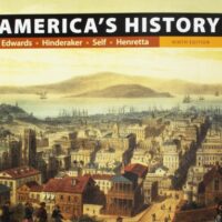 Full Download Test Bank America's History, Volume 1 Ninth by Rebecca Edwards, Eric Hinderaker, Robert O. Self, James A. Henretta
