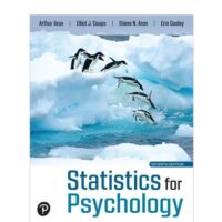 Full Download Manual Solution Statistics for Psychology [RENTAL EDITION] 7 by Arthur Aron