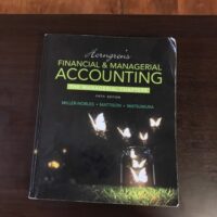 Full Download Manual Solution for Horngren's Financial & Managerial Accounting, The Managerial Chapters (5th Edition) 5 by Tracie L. Miller-Nobles, Brenda L. Mattison, Ella Mae Matsumura