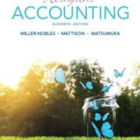 Manual Solution for Horngren's Accounting 11 by Tracie Miller-Nobles, Brenda Mattison, Ella Mae Matsumura