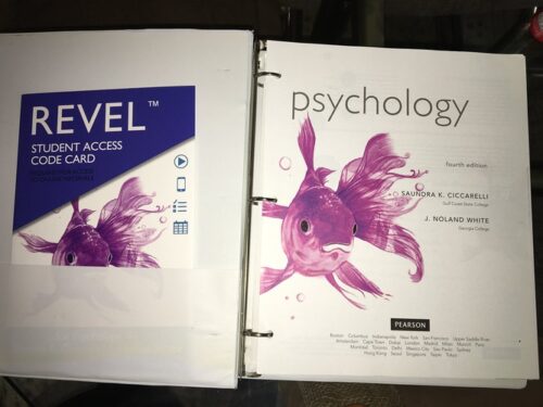 Full Download Manual Solution REVEL for Psychology -- Access Card (4th Edition) 4 by Saundra K. Ciccarelli, J. Noland White