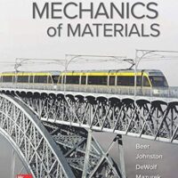 Manual Solutions for Mechanics of Materials 8 by Ferdinand Beer, E. Johnston, John DeWolf, David Mazurek