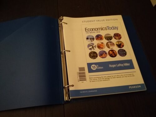 Manual Solutions for Economics Today: The Macro View (18th Edition) 18 by Roger LeRoy Miller