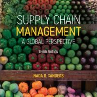 Full Download Test Bank Supply Chain Management: A Global Perspective 3 by Nada R. Sanders